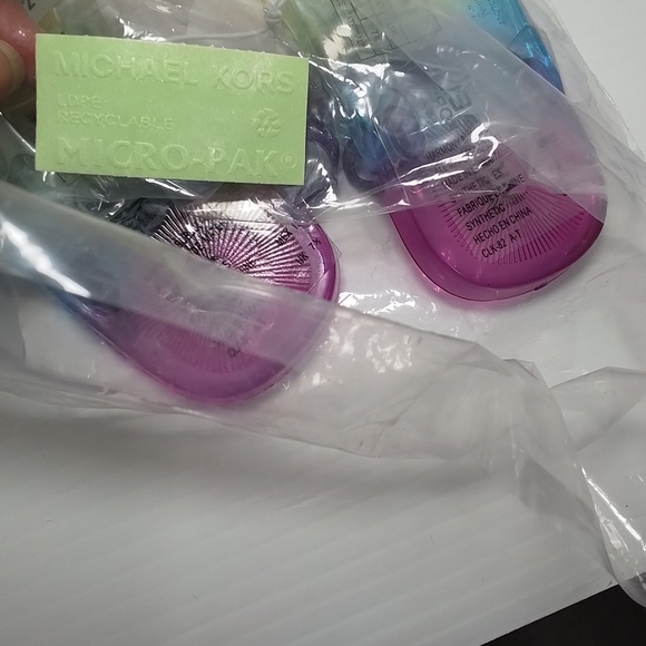 SALE Michael Kors Girls Jelly Rainbow Sandals NEW - Picture 5 of 13